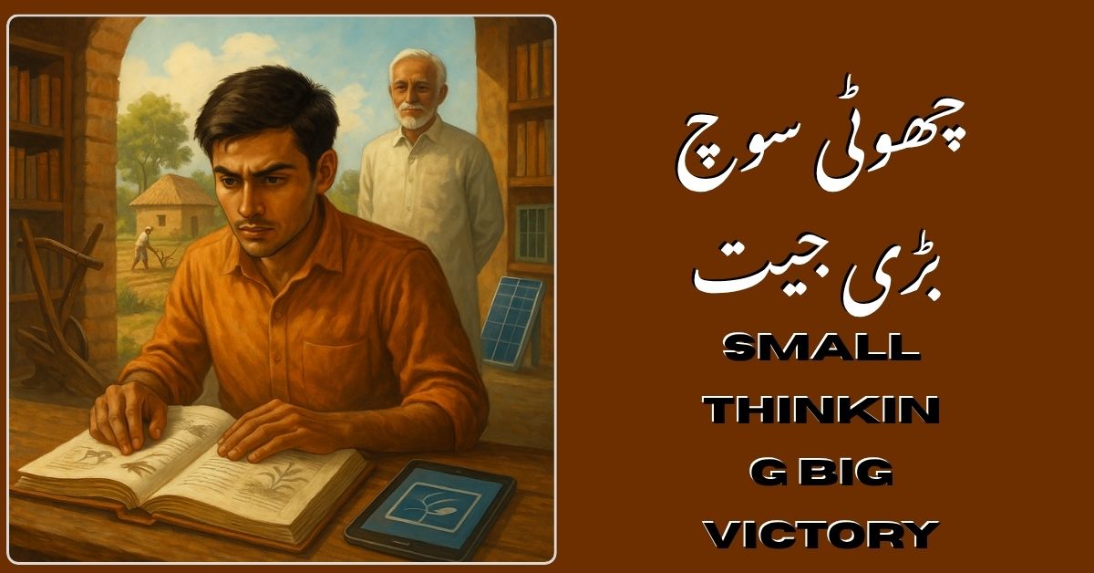 Urdu Choti Soch Badi Jeet (Small Thinking, Big Victory)