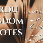 Urdu Wisdom Quotes | Urdu Quotes